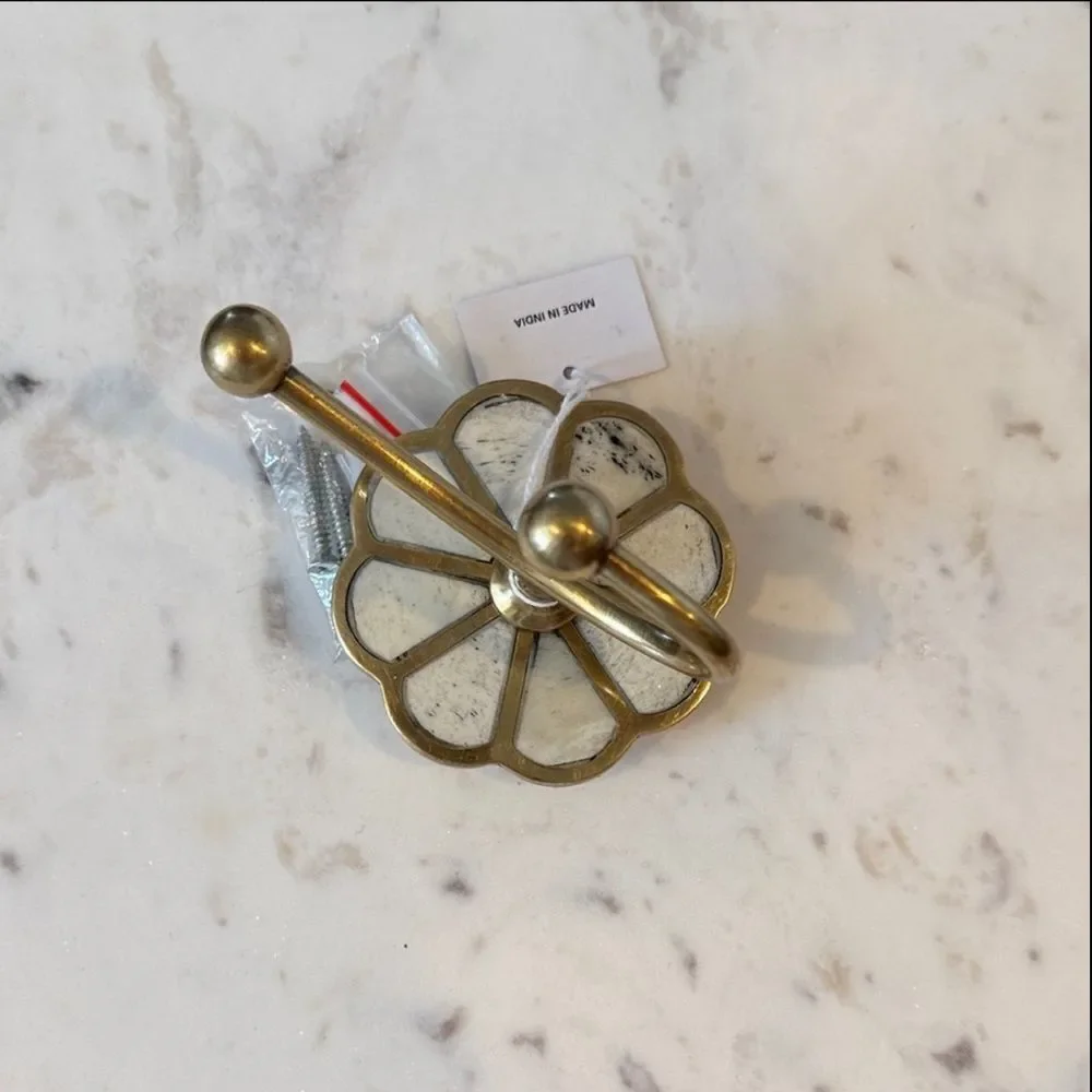 New Anthropologie Botanist Bath Hook One Size